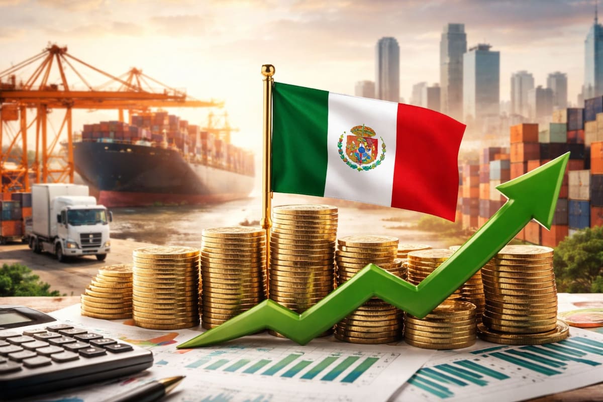 La OCDE proyecta que México crecerá 1.7% en 2027 bajo una recuperación que depende de la normalización en el suministro de fertilizantes y el recorte de tasas de interés para bajar costos de producción ante el impacto de los conflictos en el estrecho de Ormuz