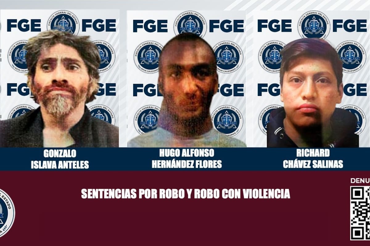 Policiaca Tijuana: sentencian a tres por robo