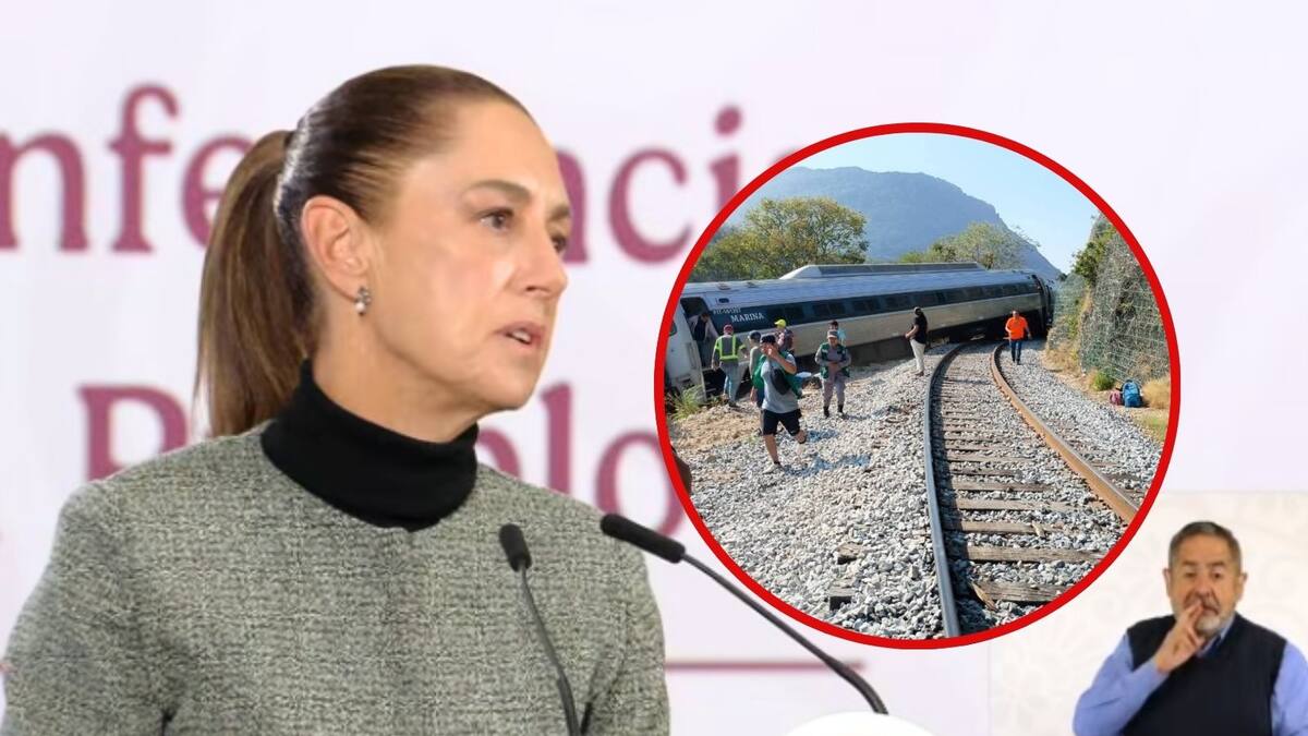 Ante accidente mortal del Tren Interoceánico, Claudia Sheinbaum anuncia viaje hoy a Oaxaca para atender a familias de fallecidos y heridos
