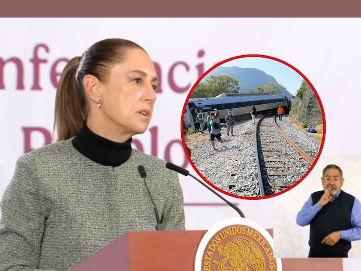 Ante accidente mortal del Tren Interoceánico, Claudia Sheinbaum anuncia viaje hoy a Oaxaca para atender a familias de fallecidos y heridos