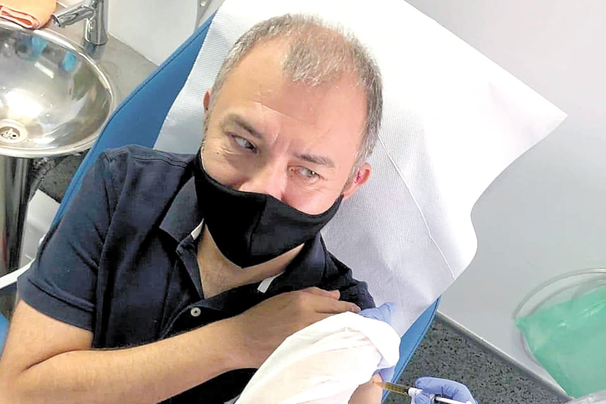ENTREVISTA: Acepta vacuna Covid-19 por solidaridad, primer mexicano en aplicársela en el mundo