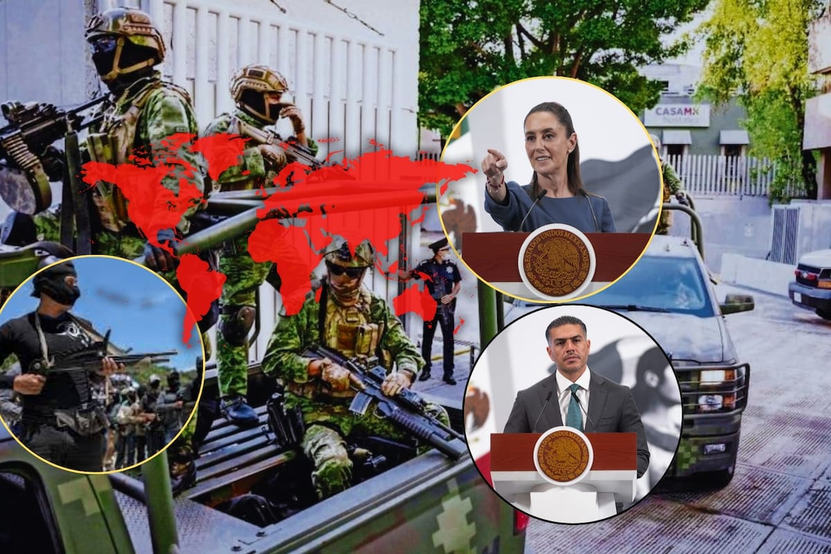 Los cárteles mexicanos estarían reclutando exmilitares de Rusia, Israel, Holanda, Ucrania, Colombia y Guatemala para tener fuerzas más letales y esto estaría ocurriendo desde 2005