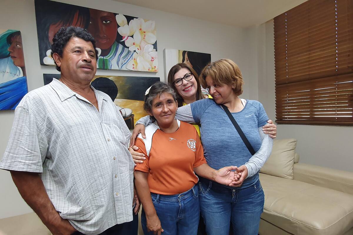 Se reencuentra con familia tras 25 años de vagar