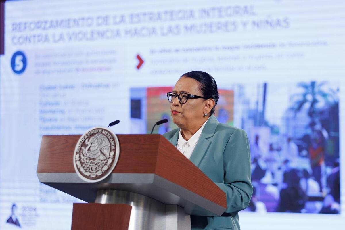 Feminicidio en México cayó 35.6% en lo que va del sexenio: SSPC