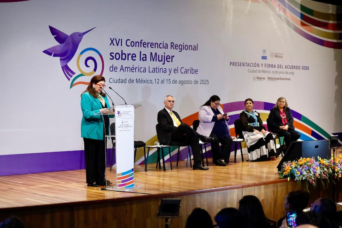 México será sede de la XVI Conferencia Regional sobre la Mujer en 2025: Hacia una sociedad del cuidado