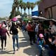 Madres solteras pasan la noche para registrarse a la Tarjeta Violeta en Tijuana ante alta demanda