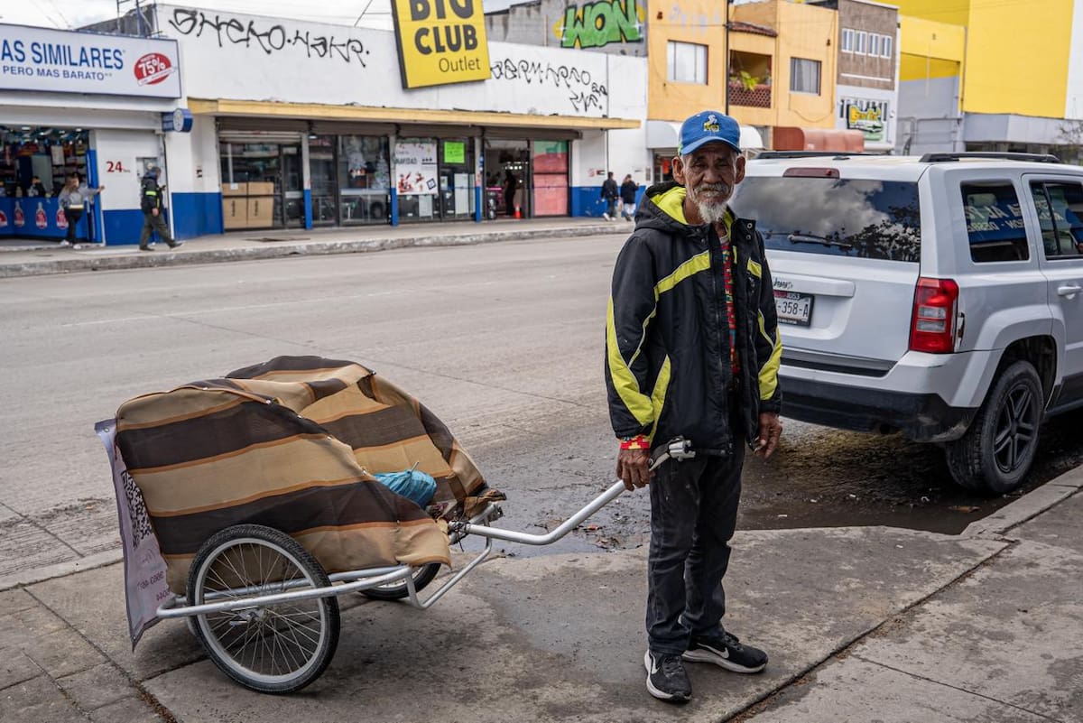 Don Rafa contempla recorrer aproximadamente 4 mil 700 kilómetros en un periodo de 90 días y recaudar fondos para ayudar a la pequeña Victoria Sofía . Foto: Border Zoom