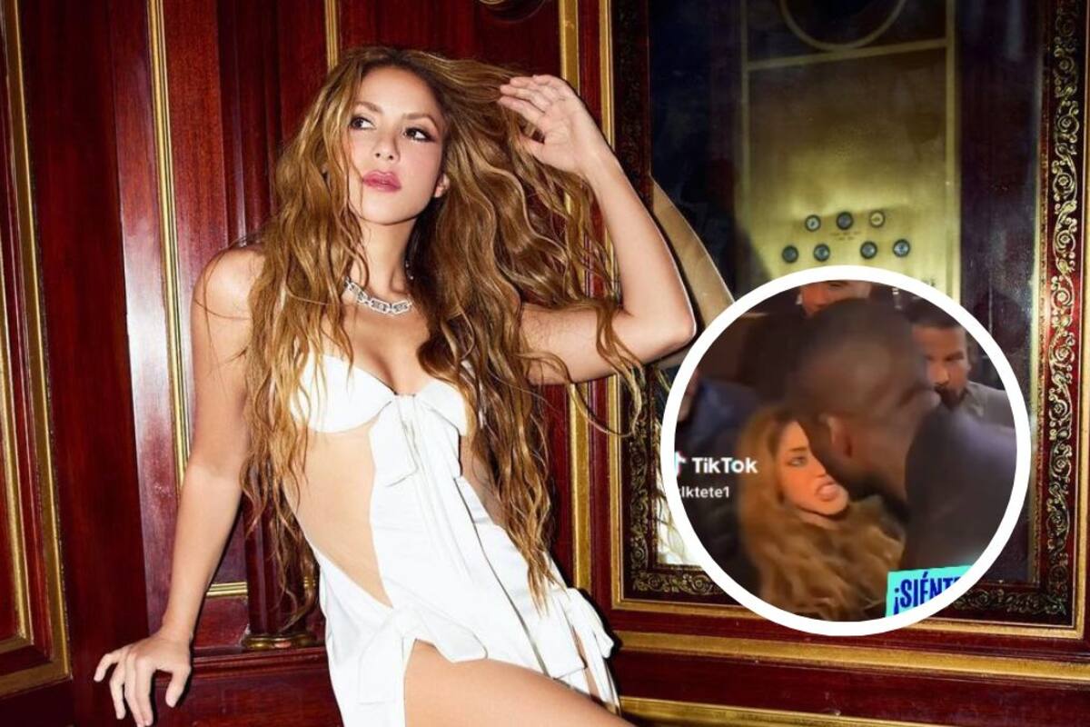 Shakira vivió un incómodo momento con un fan que intentó besarla