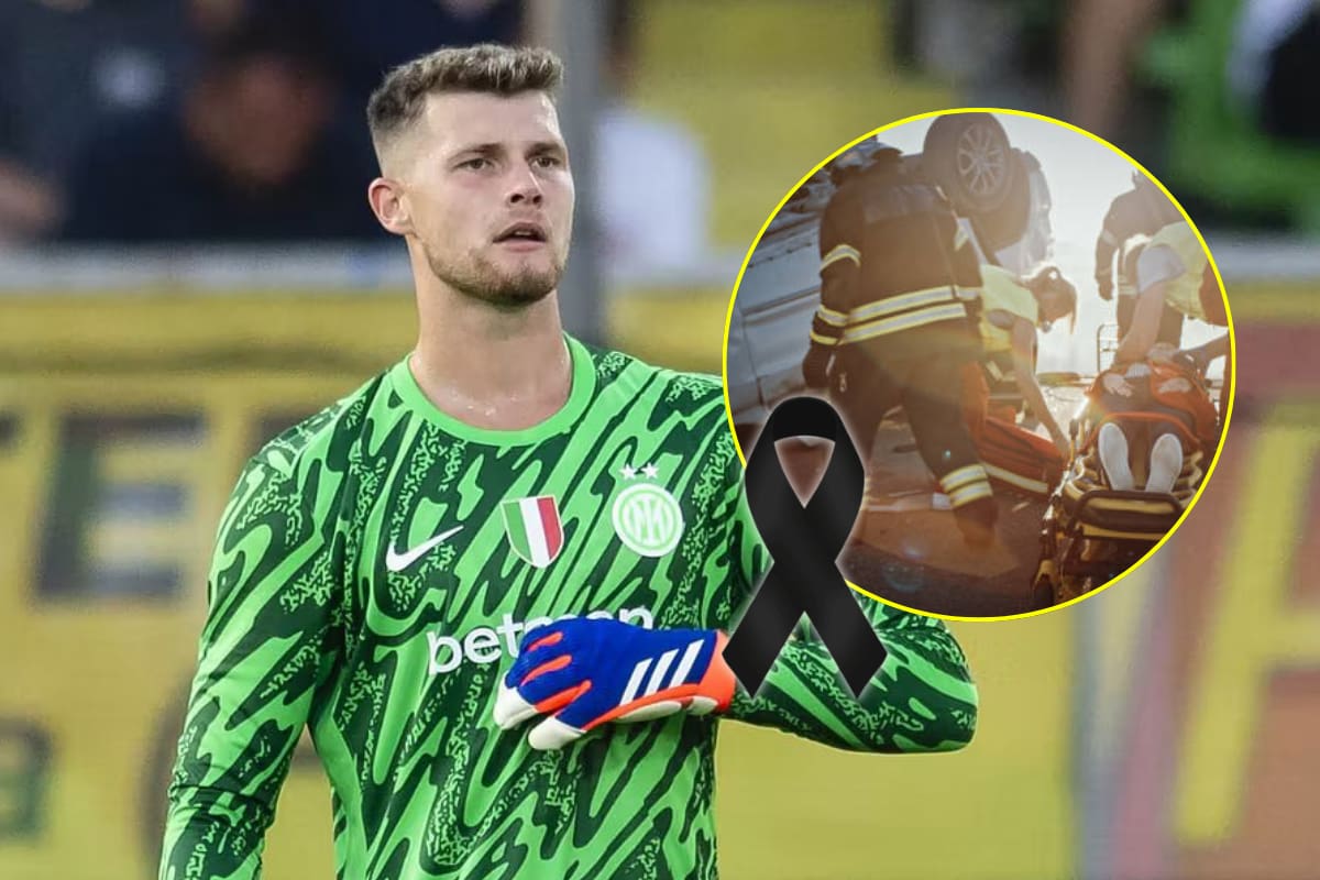 Portero del Inter de Milán causa fatal accidente: atropelló a un anciano de 81 años y murió