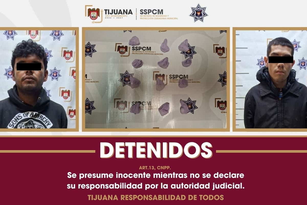 Detienen a dos presuntos responsables de robos a tiendas OXXO