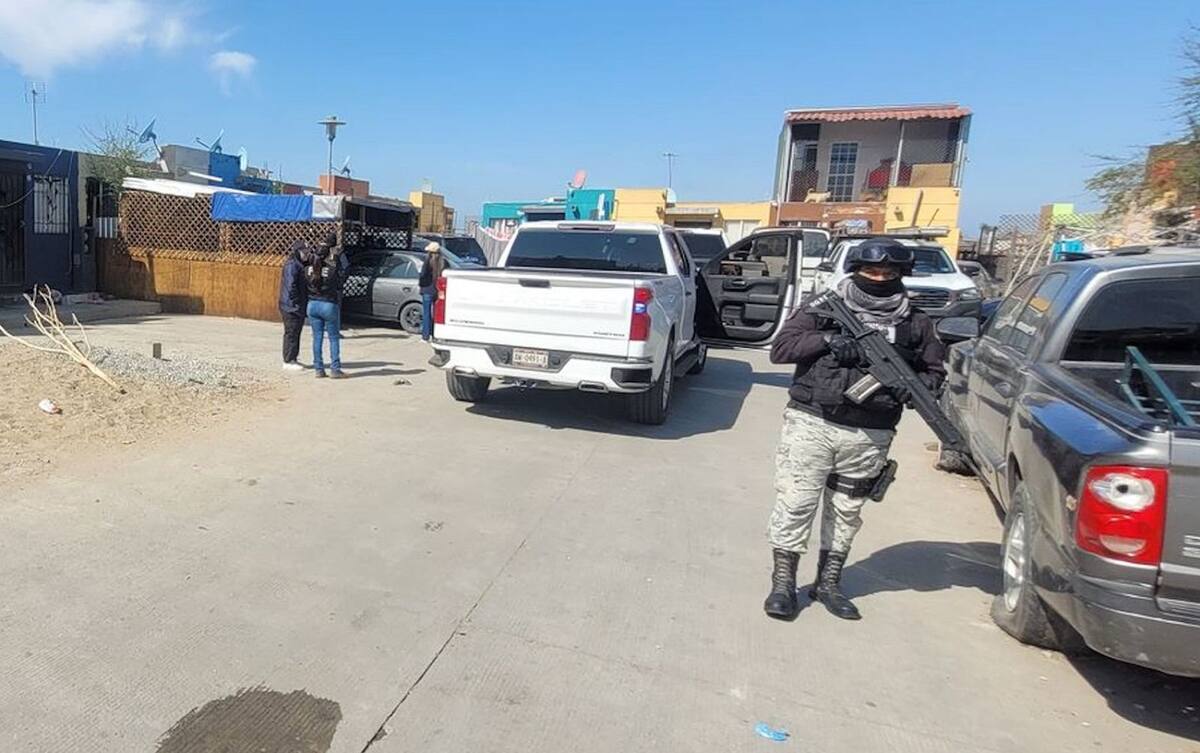 Los cateos se realizaron en la Privada Canutillo del fraccionamiento Las Delicias III en la delegación Natura, en la Privada El Rosario del fraccionamiento Hacienda Las Delicias III, y en el fraccionamiento Palma Real u Homex, todos en la ciudad de Tijuana.