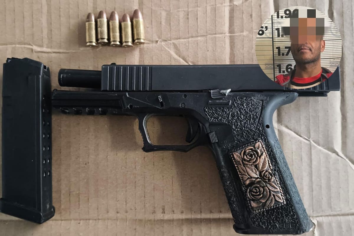 Detienen en Rosarito a sujeto por amenazar a su pareja con un arma