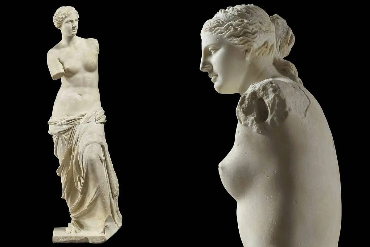 Reimaginación de la Venus de Milo por Inteligencia Artificial