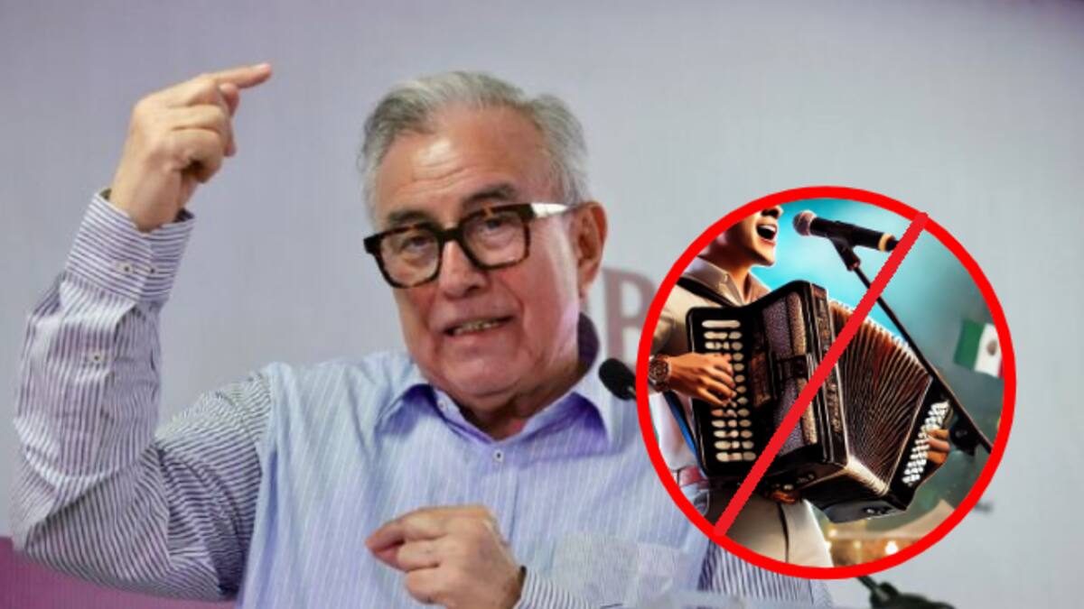 Rubén Rocha anuncia la cancelación de la Feria Ganadera de Sinaloa debido a “cantantes de corridos”