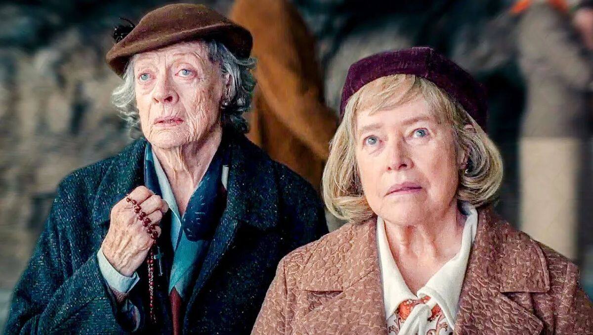 Maggie Smith y Kathy Bates en 'The Miracle Club' (2023)