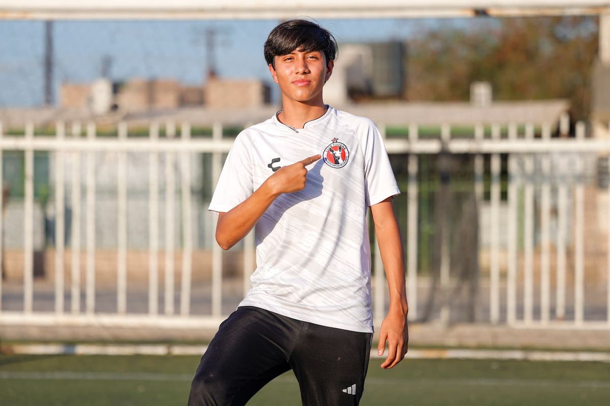De ver el fútbol como algo para vencer su timidez a Xolos: Mexicalense firma con fuerzas básicas de Tijuana Sub-15