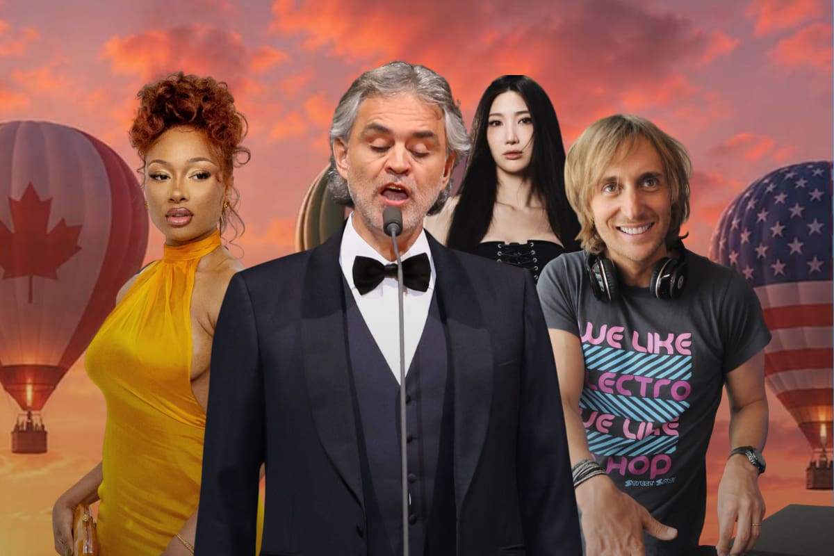 FIFA lanza “DNA”, un himno global con Andrea Bocelli, David Guetta, EJAE y Megan Thee Stallion