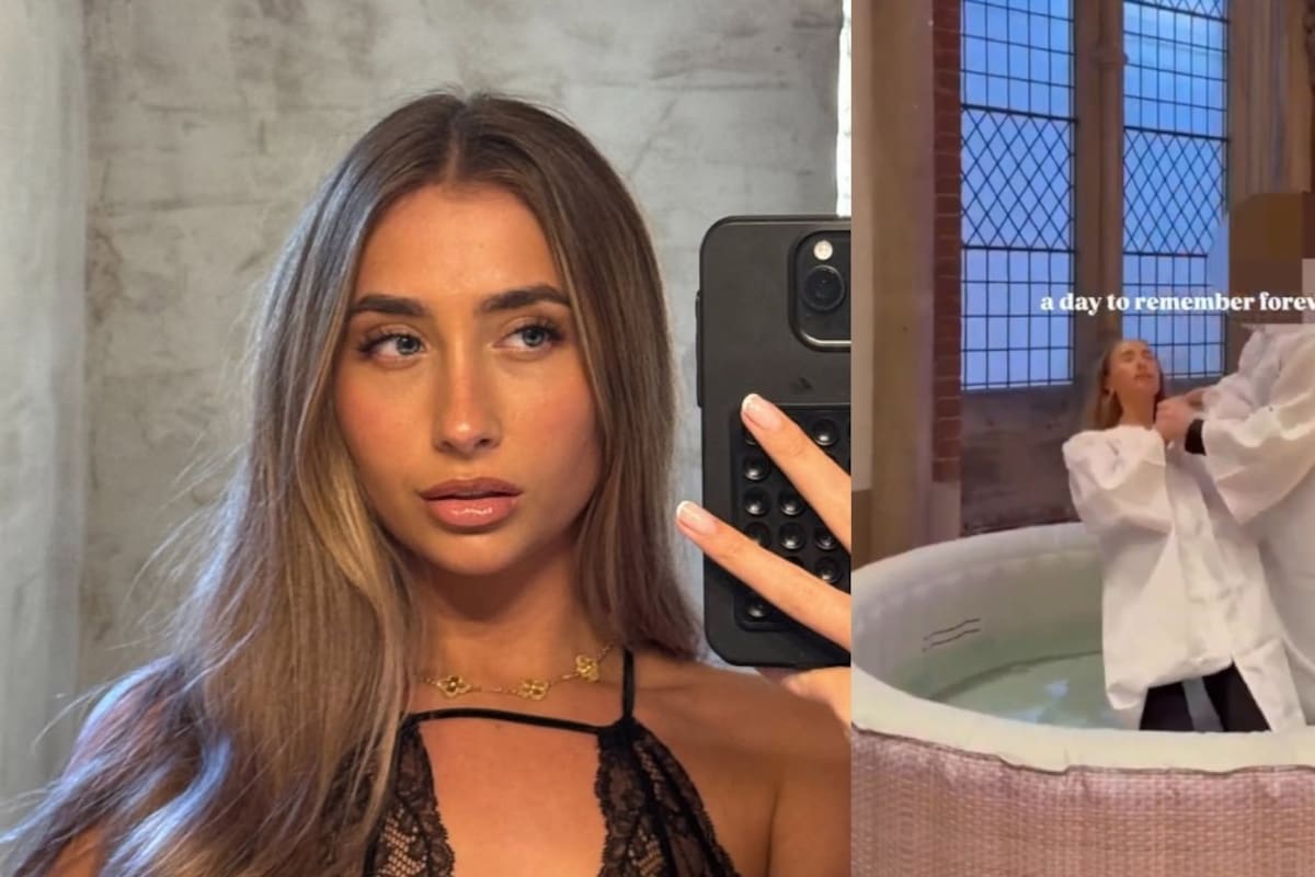 Lily Philips, la mujer que se acostó con 1.113 hombres en un día, se bautiza y dice estar más cerca de Dios