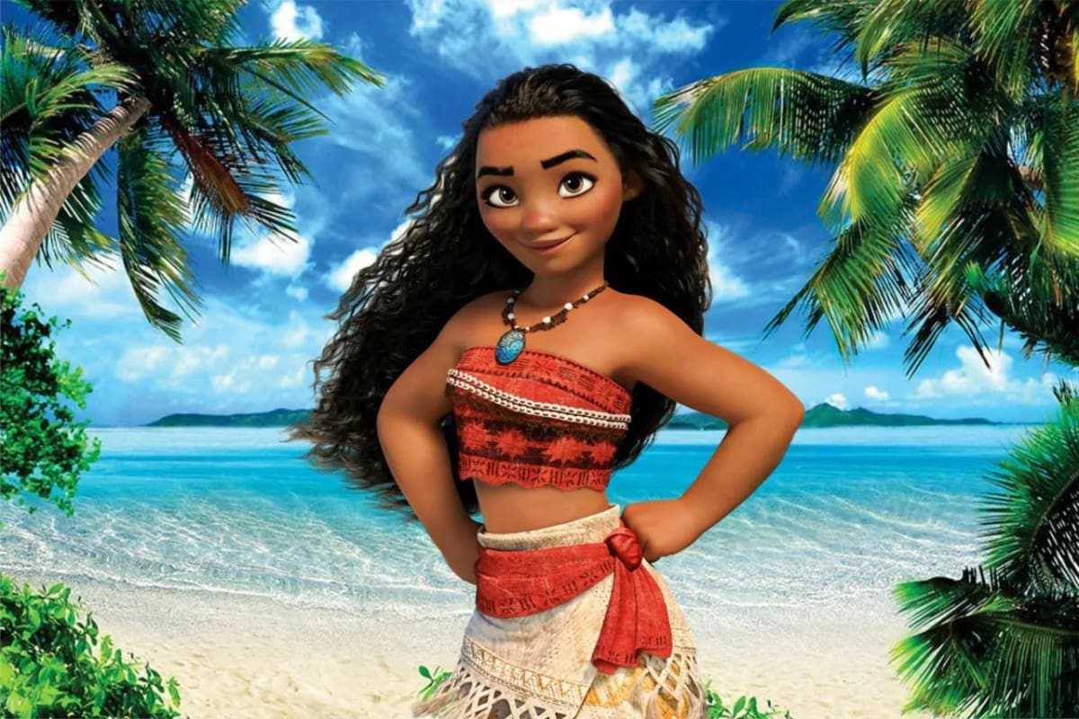 Moana de Disney se convierte en una princesa de la vida real con ayuda de la IA