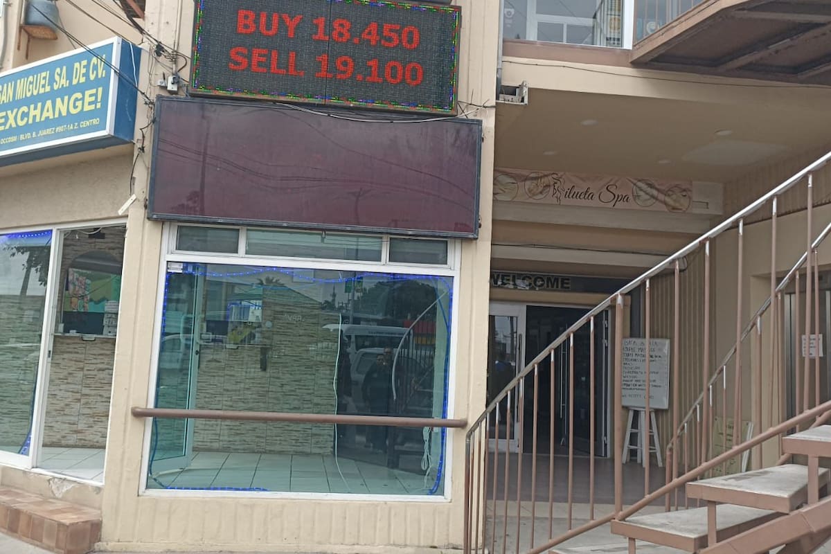 Roba 90 mil pesos de casa de cambio en Rosarito