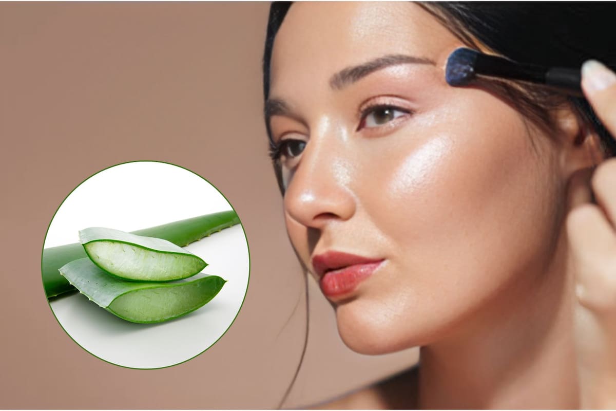 Cómo hacer un iluminador casero con aloe vera y pigmentos naturales