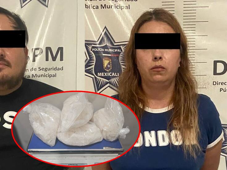 Pareja es detenida con más de un kilo y medio de metanfetamina en Coral Maya