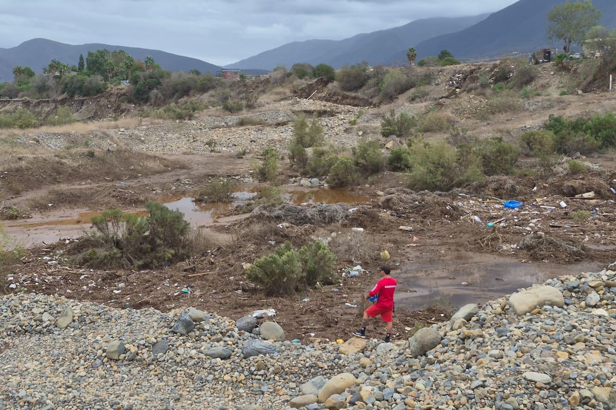 Descartan nuevos reportes de desaparecidos en Maneadero tras la tormenta Rachel
