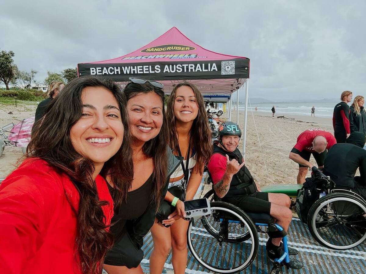 La competencia tuvo lugar en Tomo’s Rocks, uno de los spots más icónicos de Byron Bay, en Australia.