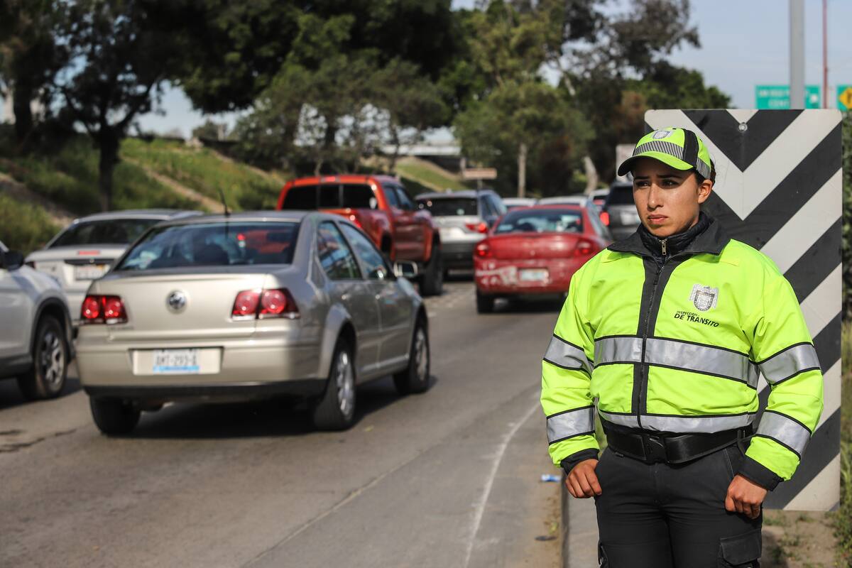 El tránsito no para, Lorena Segoviano tampoco