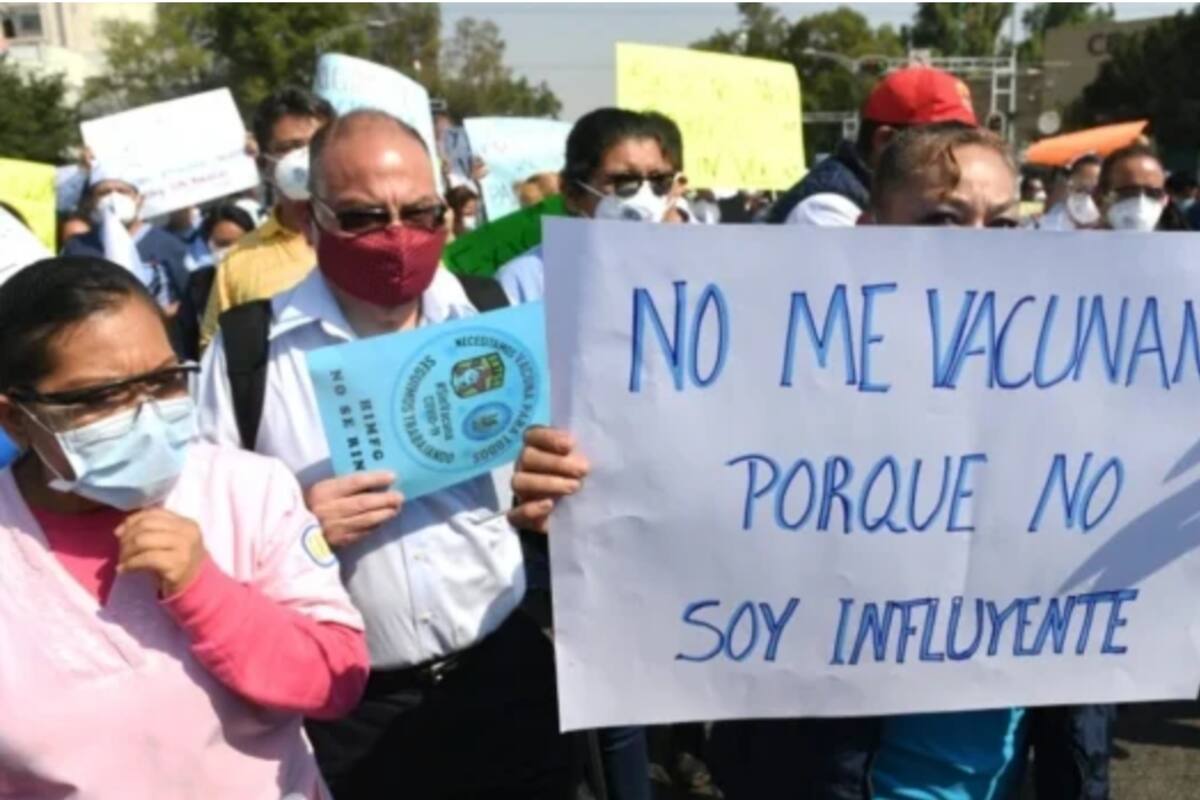 Falso y “politiquería” que no se vacunaron médicos privados que atienden pacientes Covid, declara AMLO