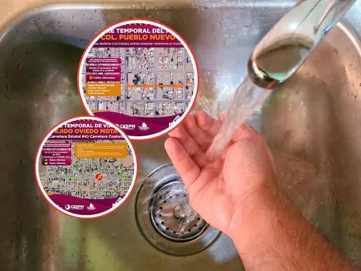 CESPM realizará obras que afectarán servicio de agua y tránsito en Mexicali