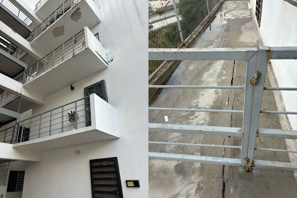 Los edificios tenían alrededor de 7 u 8 años de haber sido construidos.