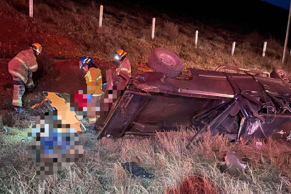 Accidente en Maneadero deja un muerto y dos lesionados