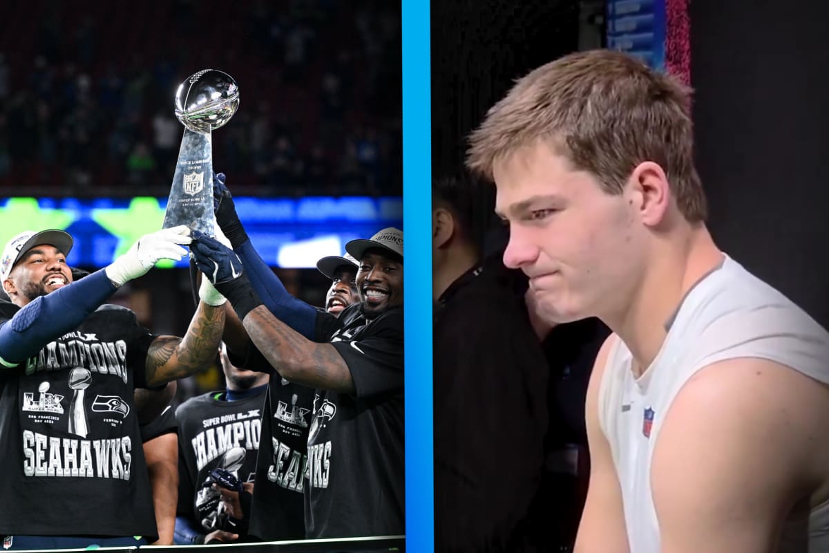 Drake Maye comparte su dolor al borde del llanto tras perder el Super Bowl LX: “No es por el dinero, ni la fama”