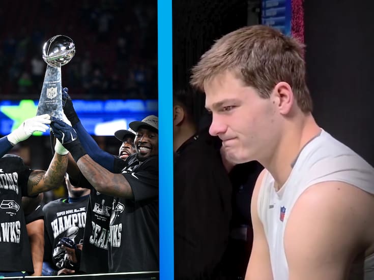 Drake Maye comparte su dolor al borde del llanto tras perder el Super Bowl LX: “No es por el dinero, ni la fama”