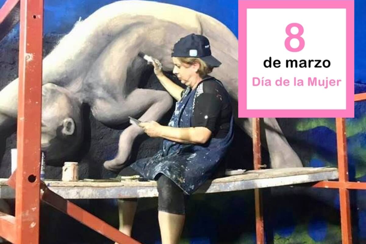 Día de la Mujer: Edna Patricia inspira a muchos con su arte