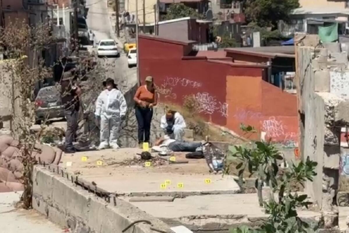 Homicidios Tijuana: Matan a hombre a tiros en Lomas del Rubí