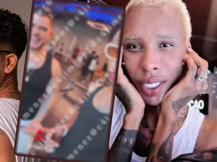 Esta fue la última foto que se tomaron B King y Regio Clown antes de su muerte