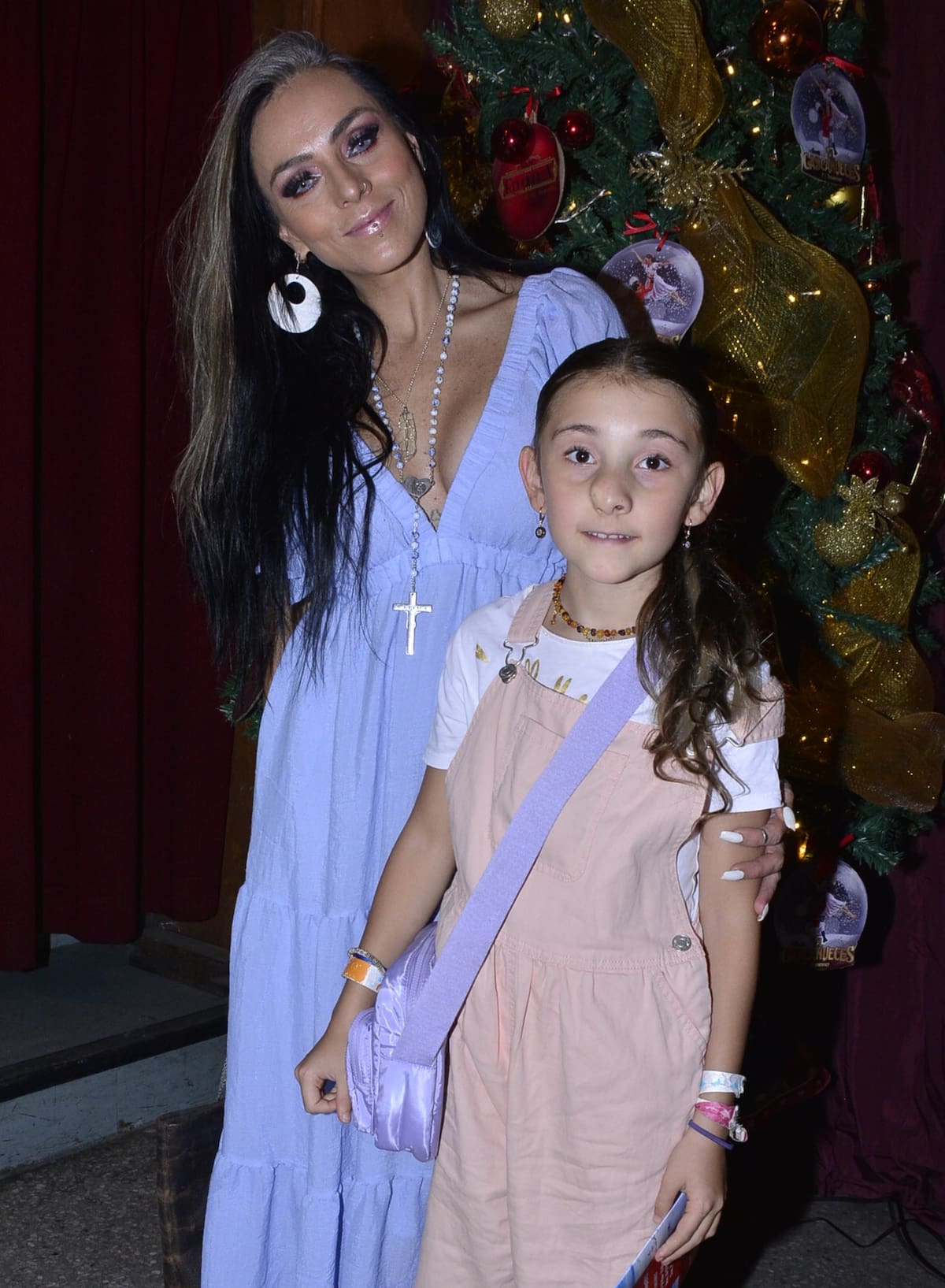 Ivonne Montero y su hija Antonella, fruto de su relación con Fabio Melanitto.