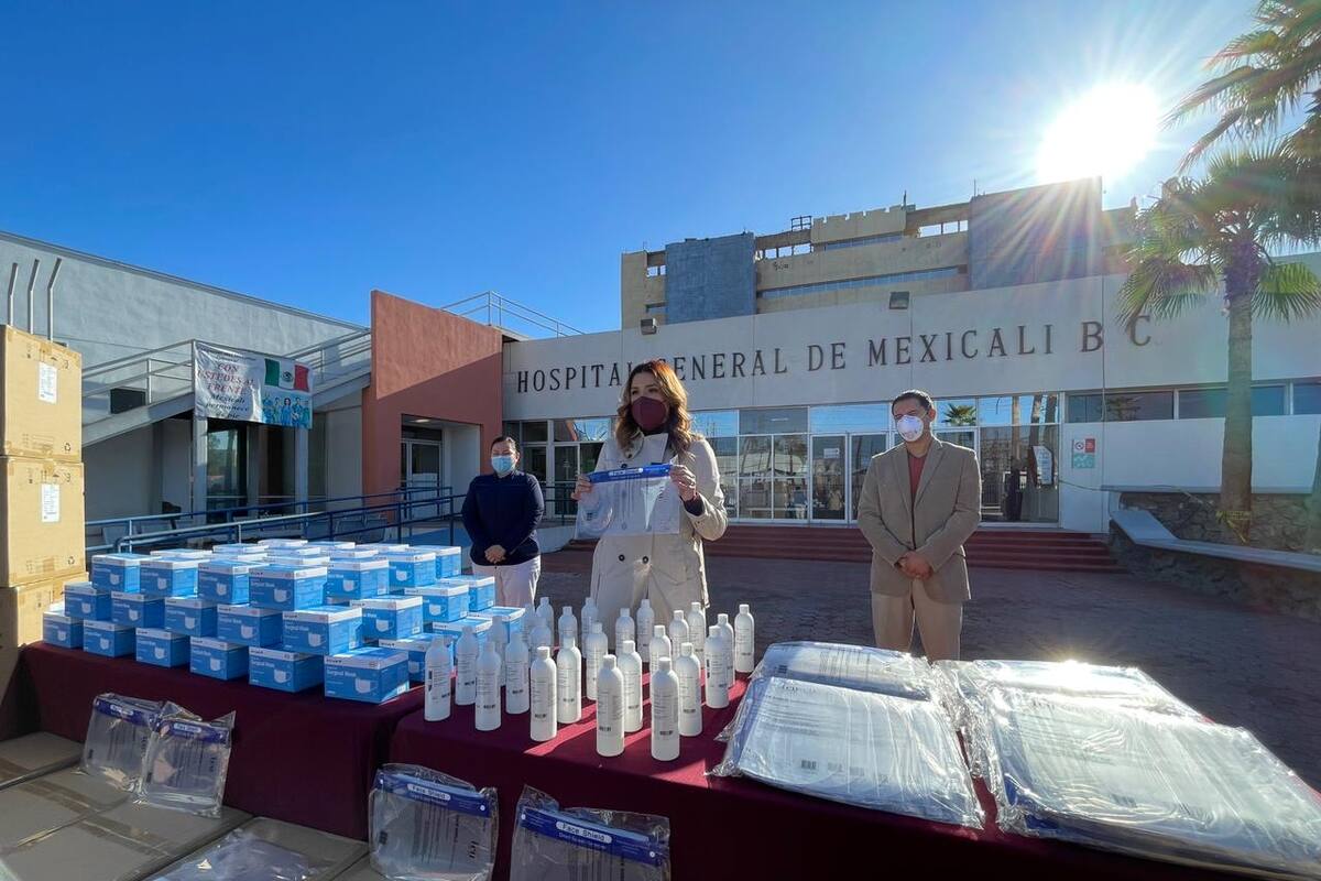 Alcaldesa apoya al personal médico durante la pandemia