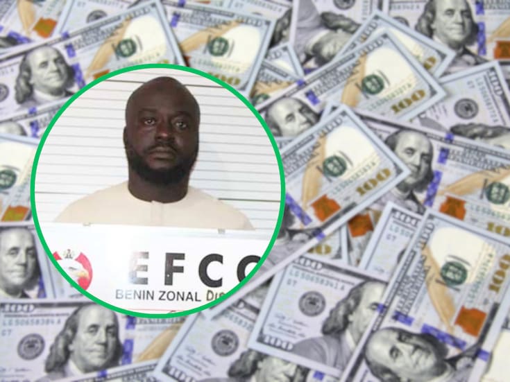 Un hombre recibió más de 1 millón de dólares por un error bancario en Nigeria, transfirió parte del dinero a cuentas de familiares, lo utilizó para gastos personales y fue sentenciado a prisión y a devolver los fondos tras una investigación por delitos financieros