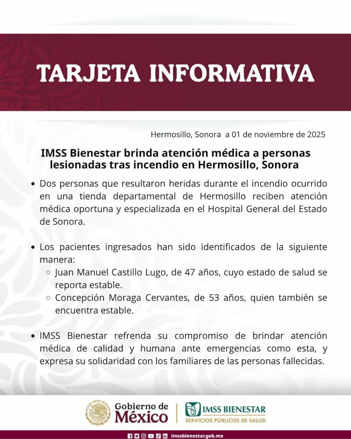 Foto: IMSS Bienestar.