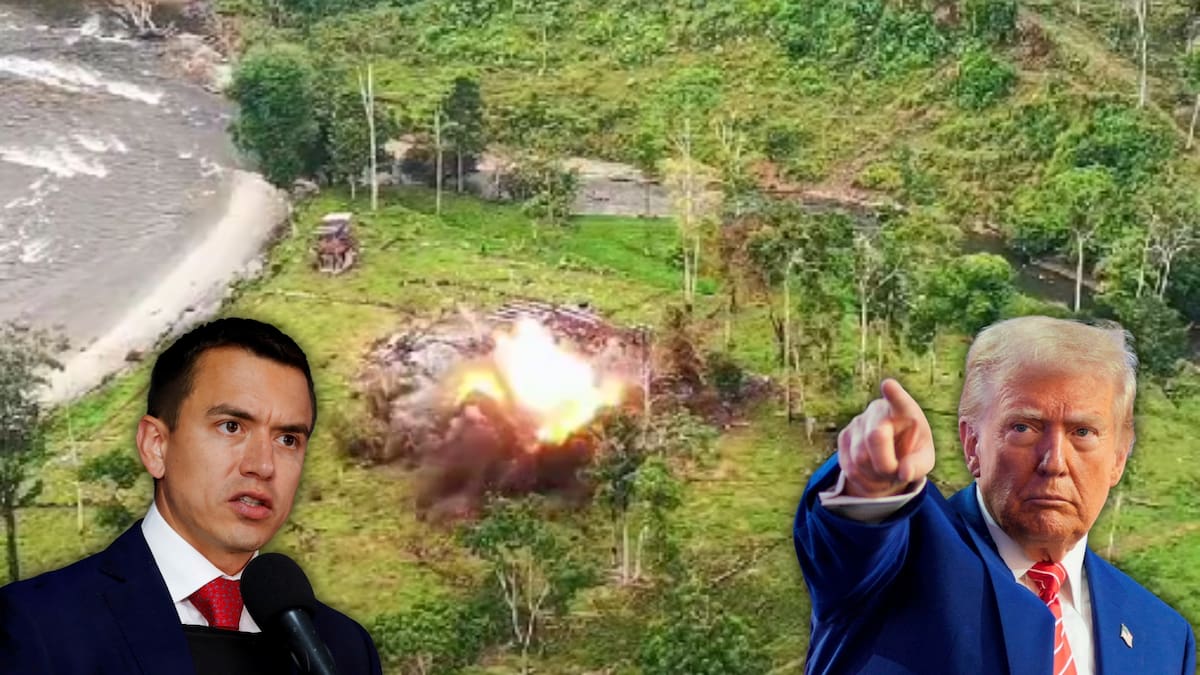 Ecuador y Estados Unidos destruyeron campamento de los Comandos de la Frontera en Sucumbíos utilizado por alias “Mono Tole” como centro de descanso y entrenamiento con capacidad para 50 narcotraficantes