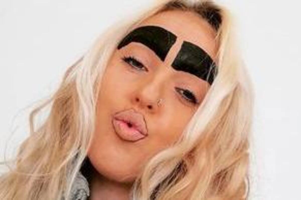 TikTok: Mujer se hace popular por su singulares cejas