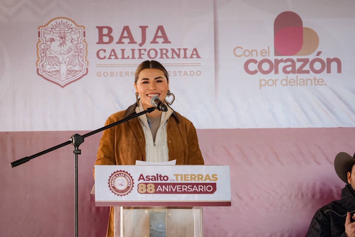 Refrenda gobernadora Marina del Pilar apoyo al Valle de Mexicali en 88 Aniversario del Asalto a las Tierras