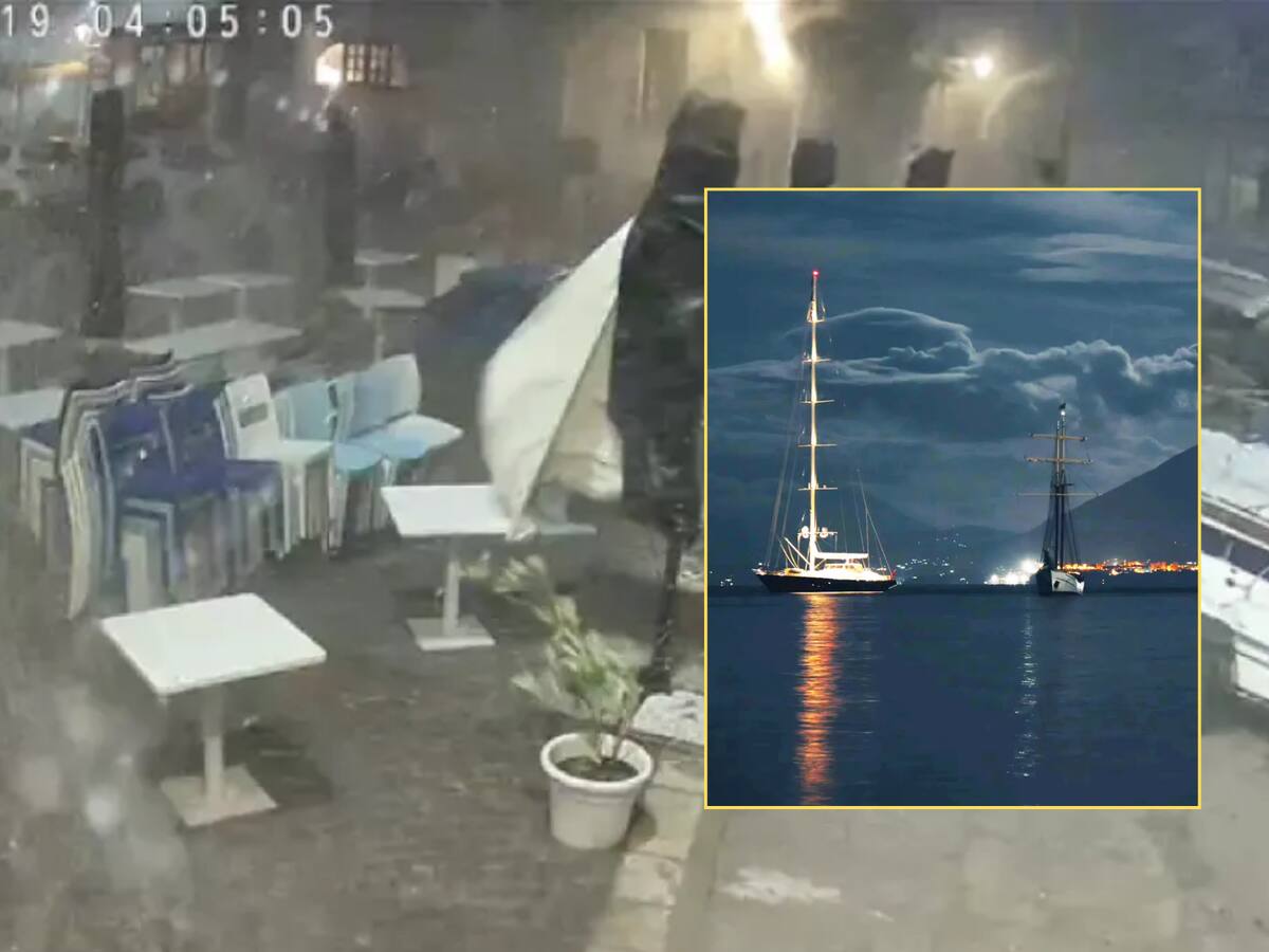 Una tormenta repentina y violenta hundió el yate e inició el naufragio de los tripulantes que a los días hallaron muertos.| Crédito: Facebook/BAIA Santa Nicolicchia.