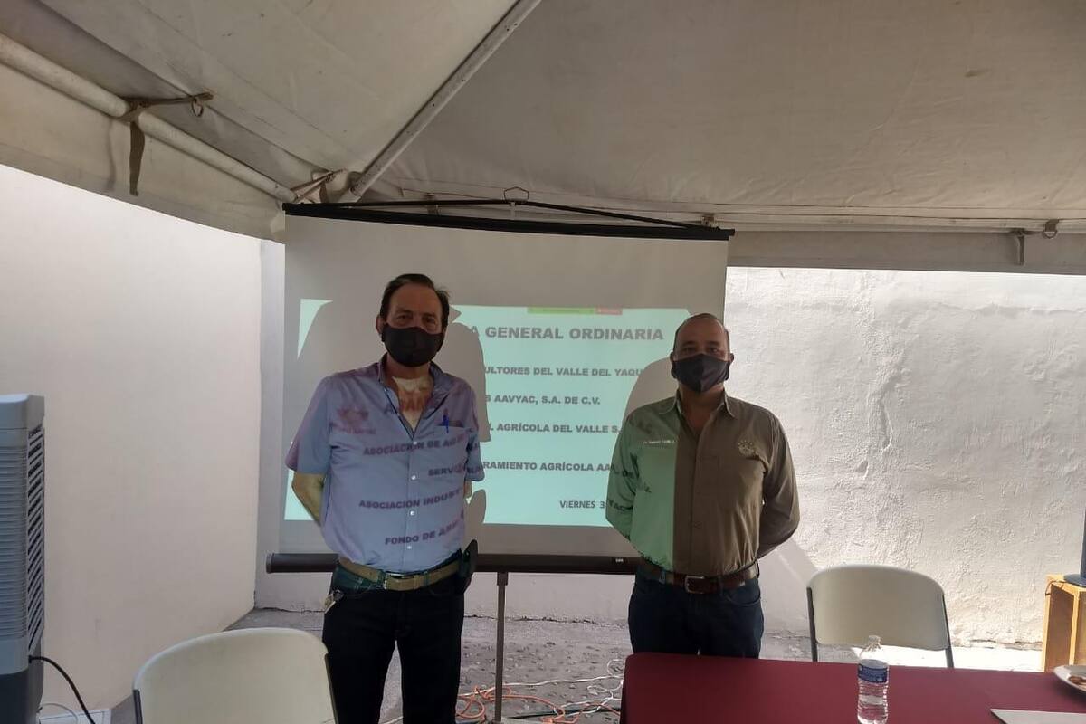 Tienen nueva directiva agricultores del VY