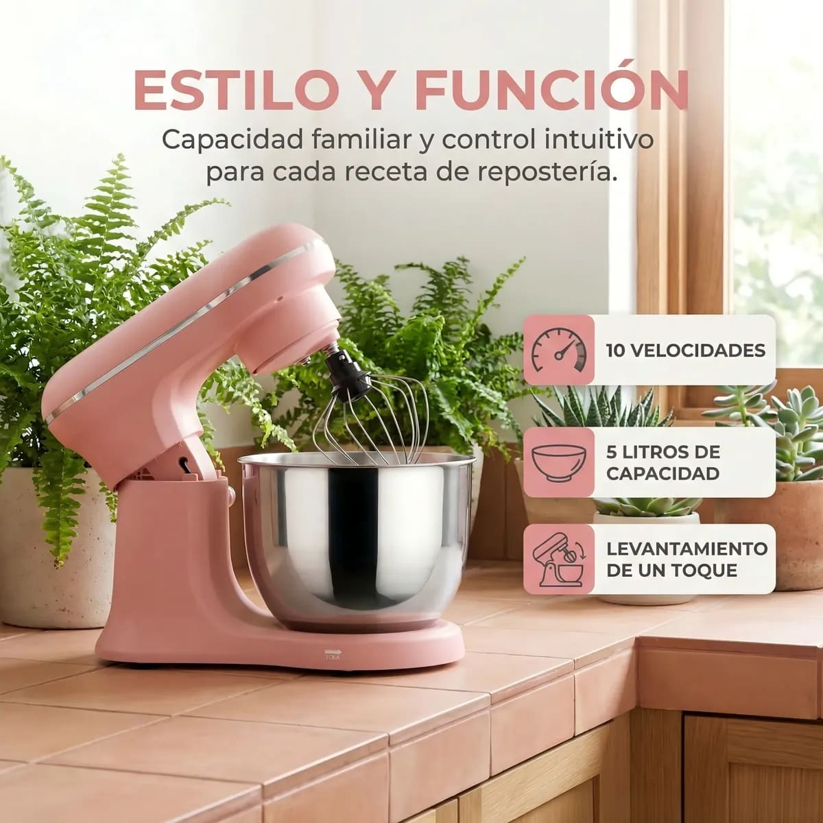 Batidora de pedestal Akea 3 en 1 | Mercado Libre