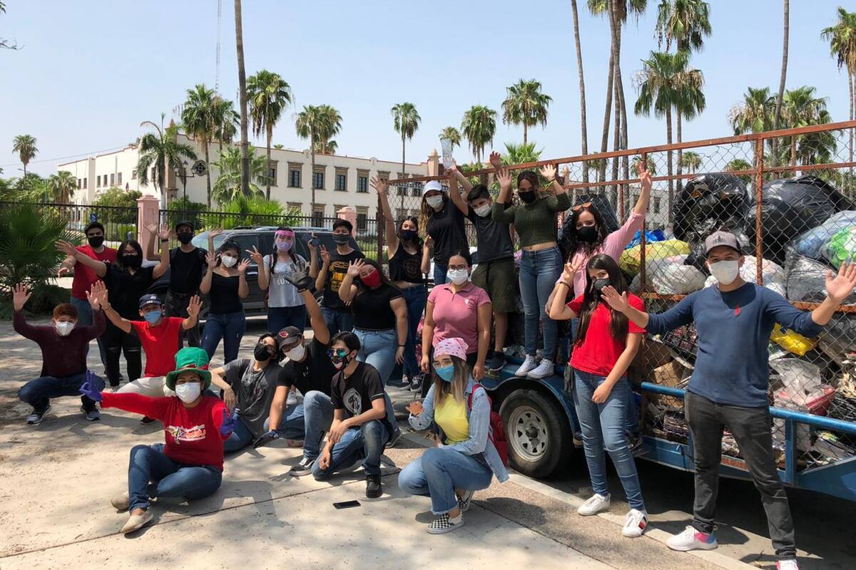 Jóvenes se unen "reciclando por sonrisas" para niños con cáncer y lupus
