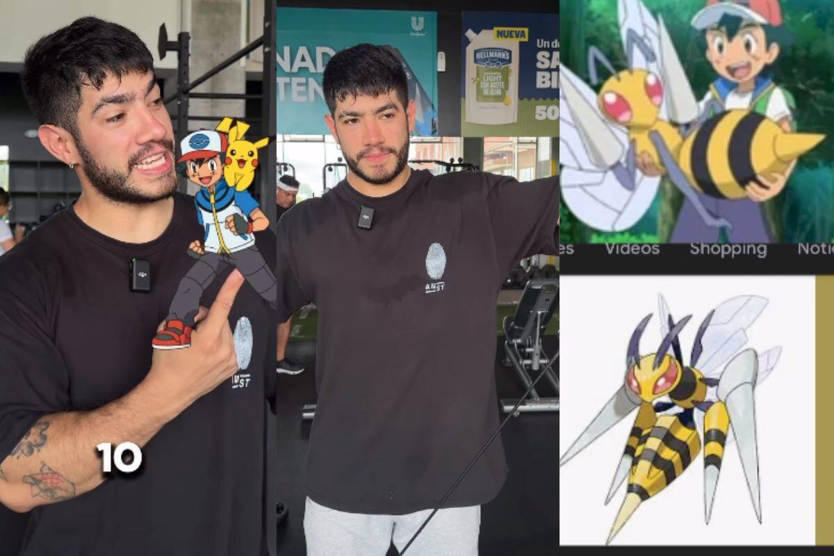 Este hombre fitness mostró qué tan fuerte es Ash Ketchum de Pokémon